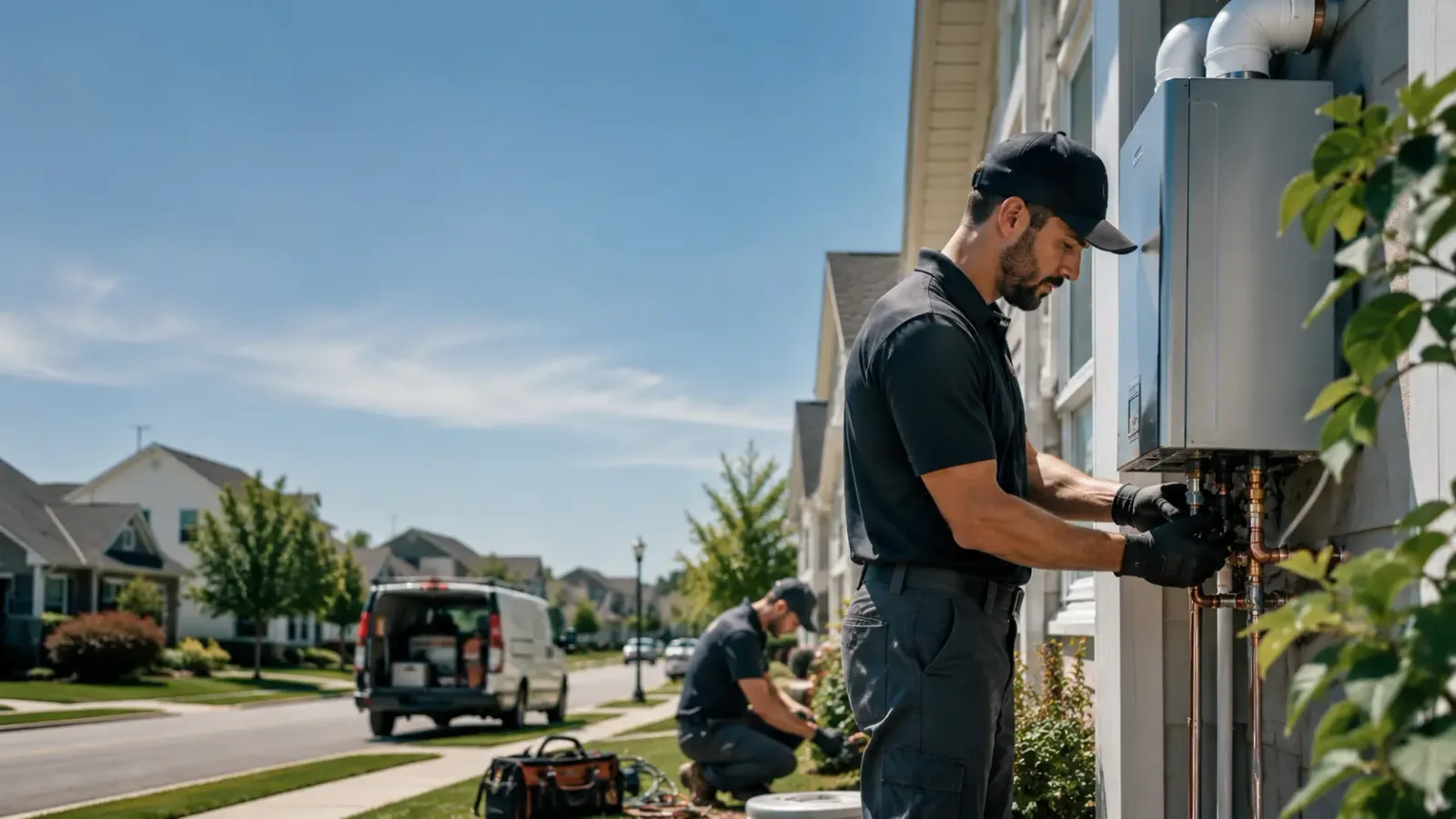 Tankless Water Heater Installation in Hereford, TX